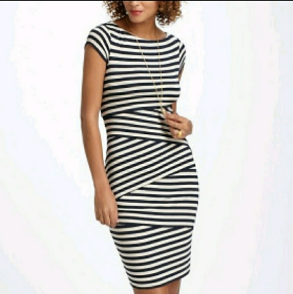 Anthropologie Dresses & Skirts - 🍹CLEARANCE🍹 Bailey 44 Navy Striped Column Dress